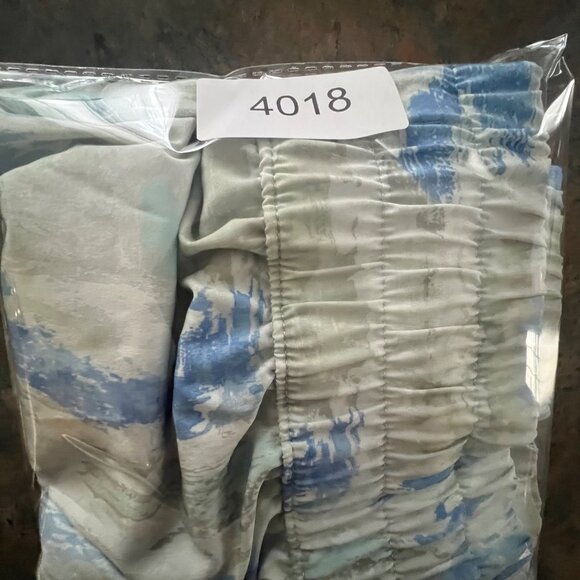 DSG High-Rise‎ Stride Shorts,  Large, Light Blue Patter - Picture 9 of 9